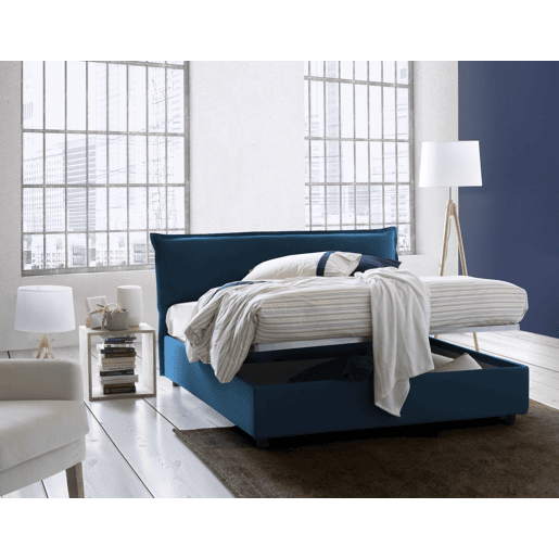 Cama de casal de tecido