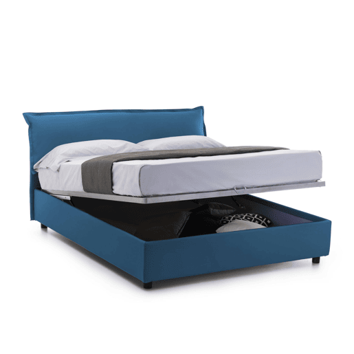 Cama de casal de tecido