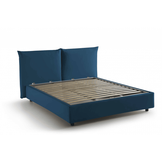 Cama de casal de tecido Cama de casal de tecido