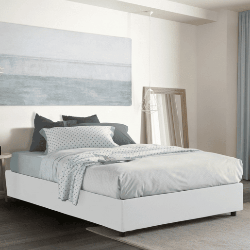 Cama de casal de tecido Cama de casal de tecido