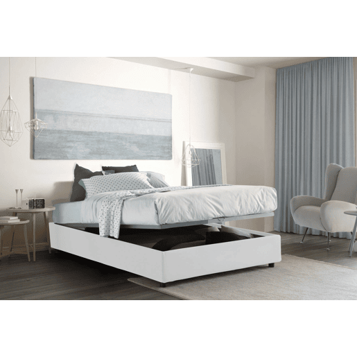 Cama de casal de tecido Cama de casal de tecido