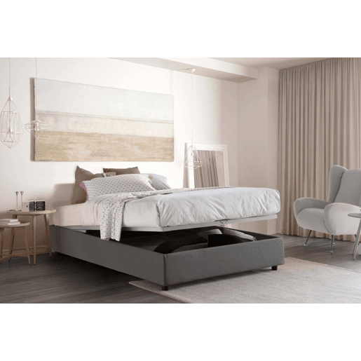 Cama de casal de tecido