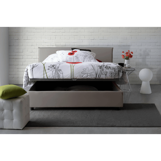 Cama de casal de tecido Cama de casal de tecido