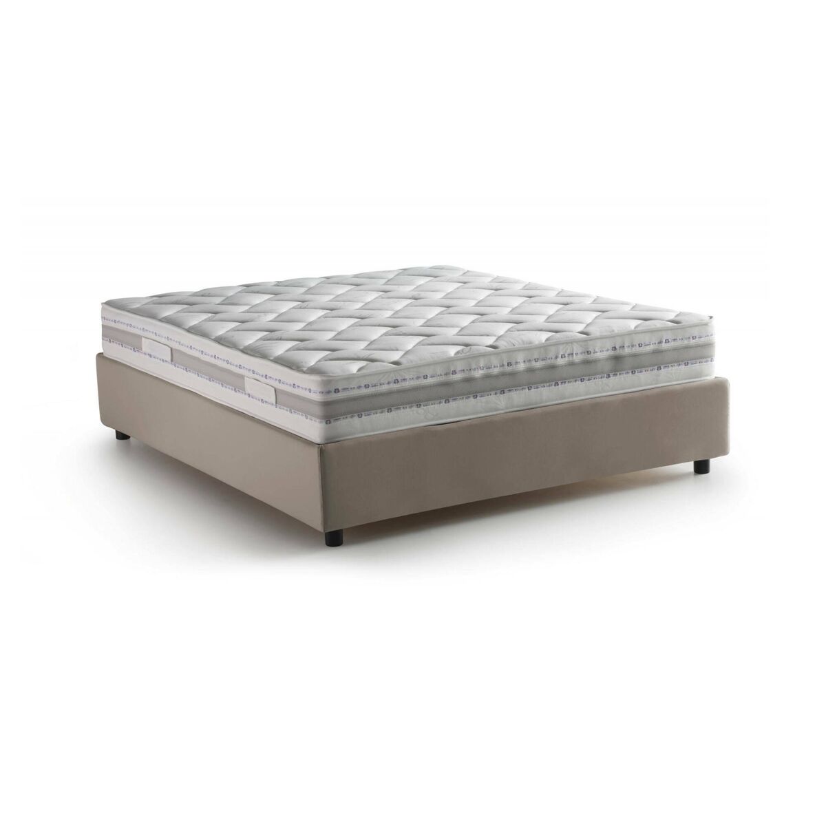 cama de casal de tecido