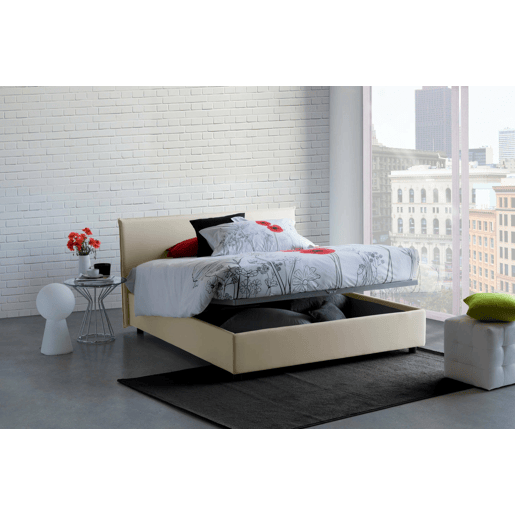 Cama de casal de tecido