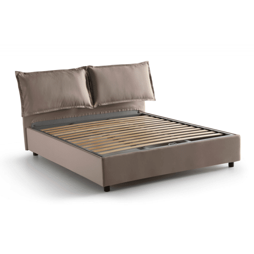 Cama de casal de tecido