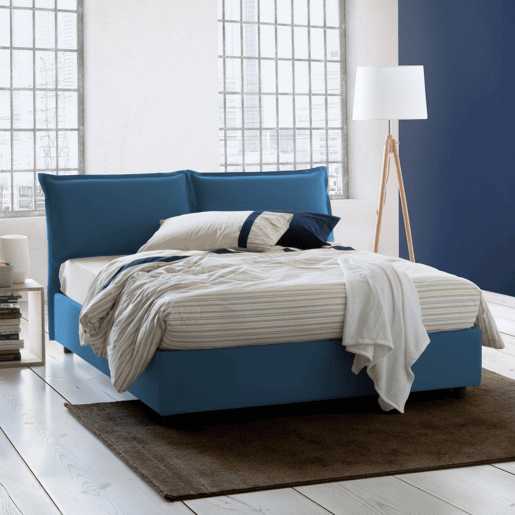 Cama de casal de tecido Cama de casal de tecido