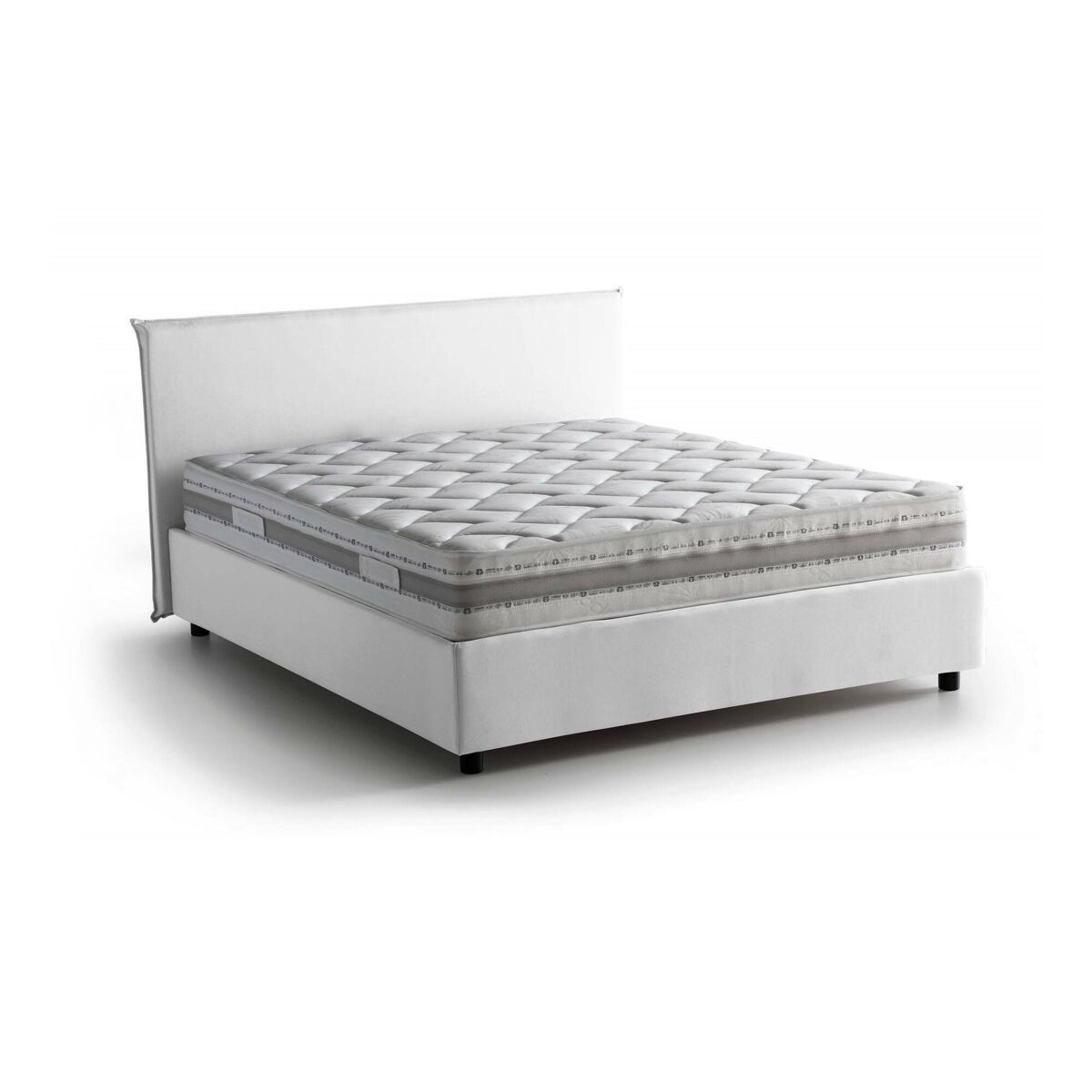 Cama de casal de tecido