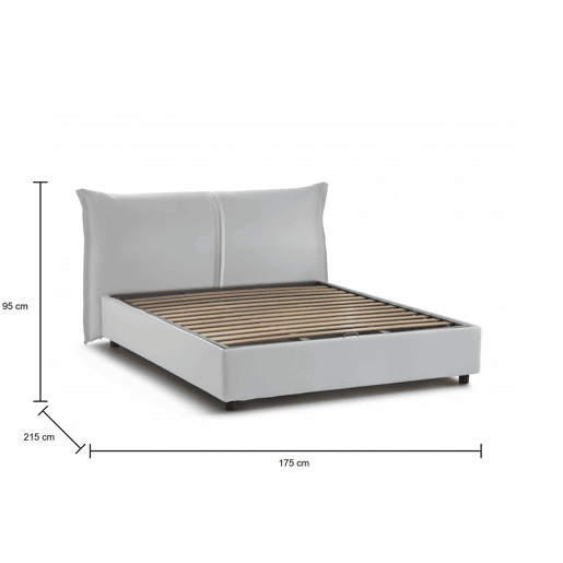 Cama de casal de tecido