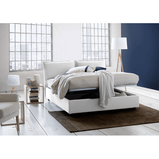 Cama de casal de tecido
