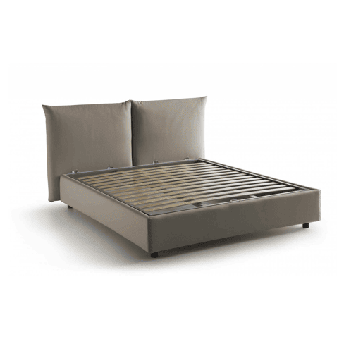 Cama de casal de tecido Cama de casal de tecido