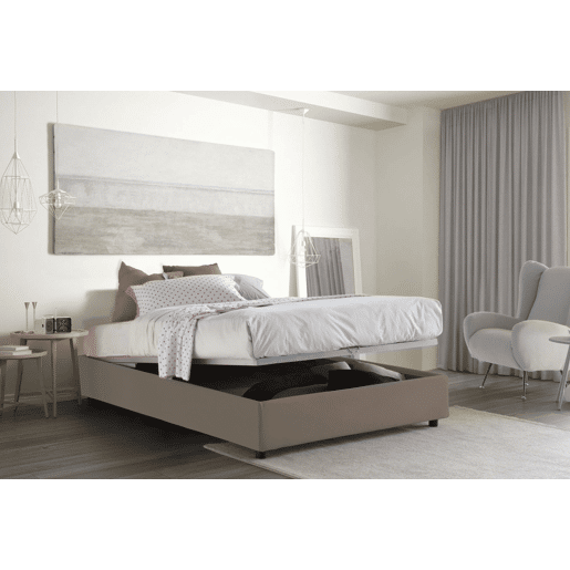 Cama de casal de tecido Cama de casal de tecido