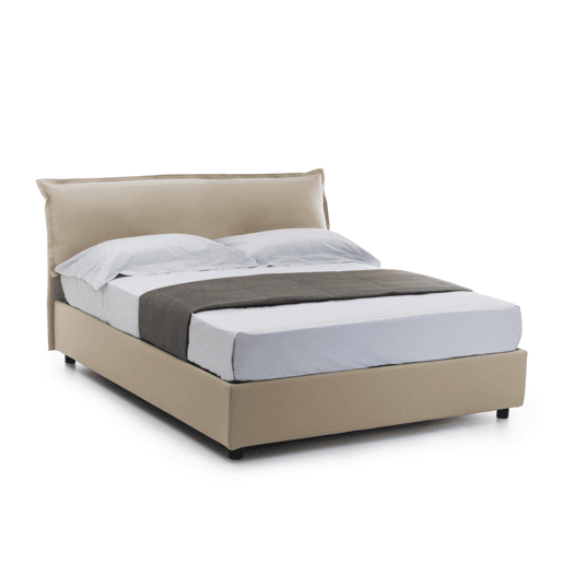 Cama de casal de tecido Cama de casal de tecido