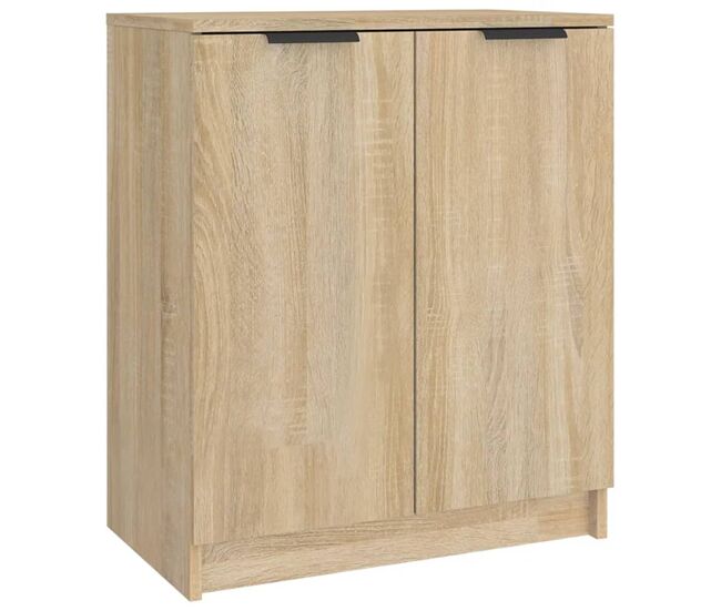 Vidaxl mueble zapatero madera contrachapada roble sonoma 59x35x70 cm