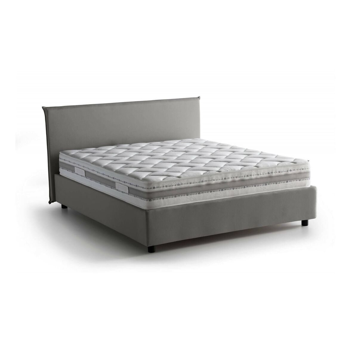 cama de casal de tecido
