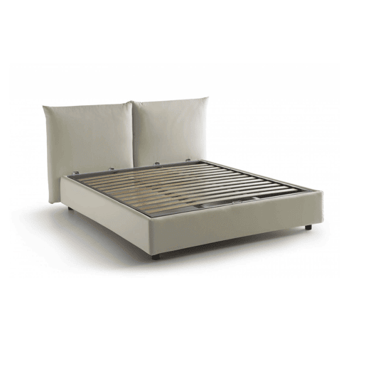 Cama de casal de tecido