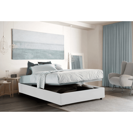 Cama de casal de tecido