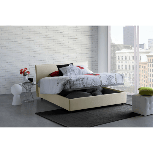 Cama de casal de tecido