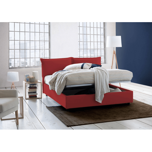 Cama de casal de tecido Cama de casal de tecido