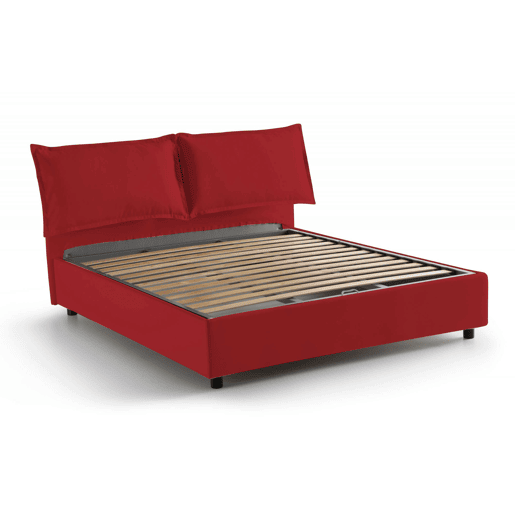 Cama de casal de tecido Cama de casal de tecido