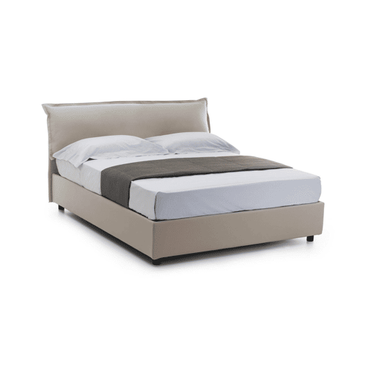 Cama de casal de tecido Cama de casal de tecido