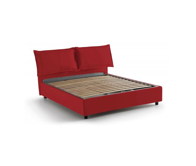 Cama de casal de tecido 155x205