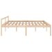 Estructura de cama 200x200 Estructura de cama 200x200 Blanco