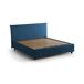 Cama de casal de tecido 155x215 Cama de casal de tecido 155x215 Azul