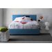 Cama de casal de tecido 155x215 Cama de casal de tecido 155x215 Azul