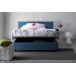 Cama de casal de tecido 155x215 Cama de casal de tecido 155x215 Azul