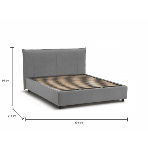 Cama de casal de tecido Cama de casal de tecido