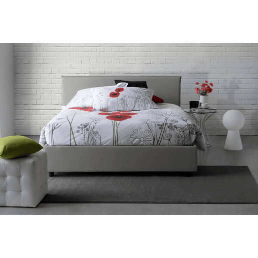 Cama de casal de tecido