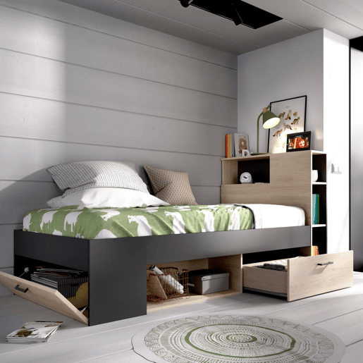 Cama infantil em tecido
