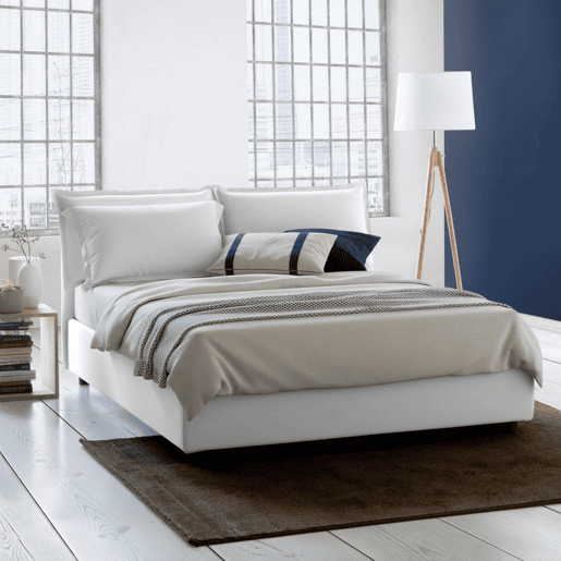 Cama de casal de tecido