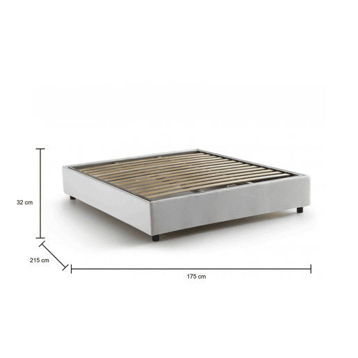 Cama de casal de tecido