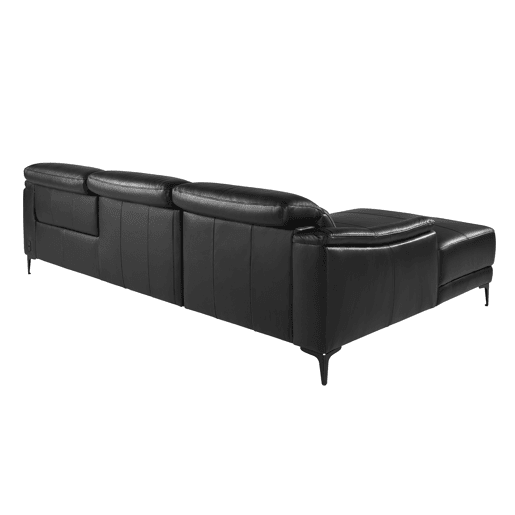 ANGEL CERDA Sofá relax chaise longue em pele