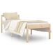 Estructura de cama 90x200 Estructura de cama 90x200 Pino