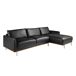 ANGEL CERDÁ Sofá chaise longue derecha piel ANGEL CERDÁ Sofá chaise longue derecha piel Inox