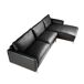 ANGEL CERDÁ Sofá chaise longue derecha piel ANGEL CERDÁ Sofá chaise longue derecha piel Inox