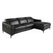 ANGEL CERDÁ Sofá chaise longue relax derecha piel ANGEL CERDÁ Sofá chaise longue relax derecha piel Negro