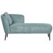 Beliani Chaise longue izquierdo Poliéster ARTHEZE Beliani Chaise longue izquierdo Poliéster ARTHEZE Azul