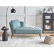 Beliani Chaise longue izquierdo Poliéster ARTHEZE Beliani Chaise longue izquierdo Poliéster ARTHEZE Azul