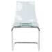 Beliani Silla de comedor MARSHALL Beliani Silla de comedor MARSHALL Transparente
