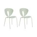 Beliani Silla de comedor TRACY Beliani Silla de comedor TRACY Verde