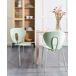 Beliani Silla de comedor TRACY Beliani Silla de comedor TRACY Verde