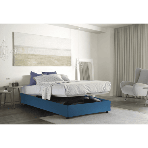 Cama de casal de tecido