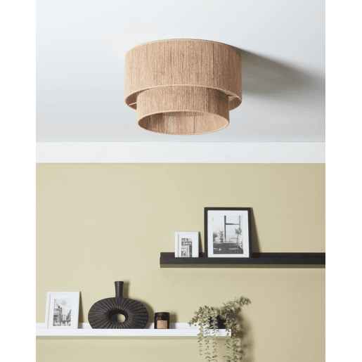 Beliani Iluminação de tecto DORING