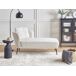 Beliani Chaise longue izquierdo Bouclé ARTHEZE Beliani Chaise longue izquierdo Bouclé ARTHEZE Crema