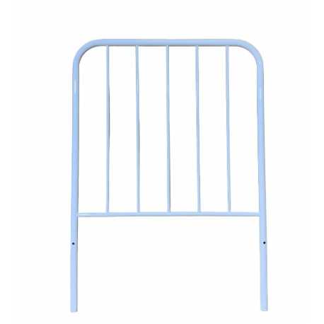 Cabecero cama en forja de hierro con tubo de 30mm laterales y altura maxima 125 cm