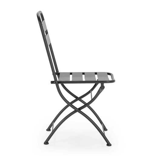 Pack de 2 cadeiras dobráveis u200Bu200Bde jardim Perla em metal